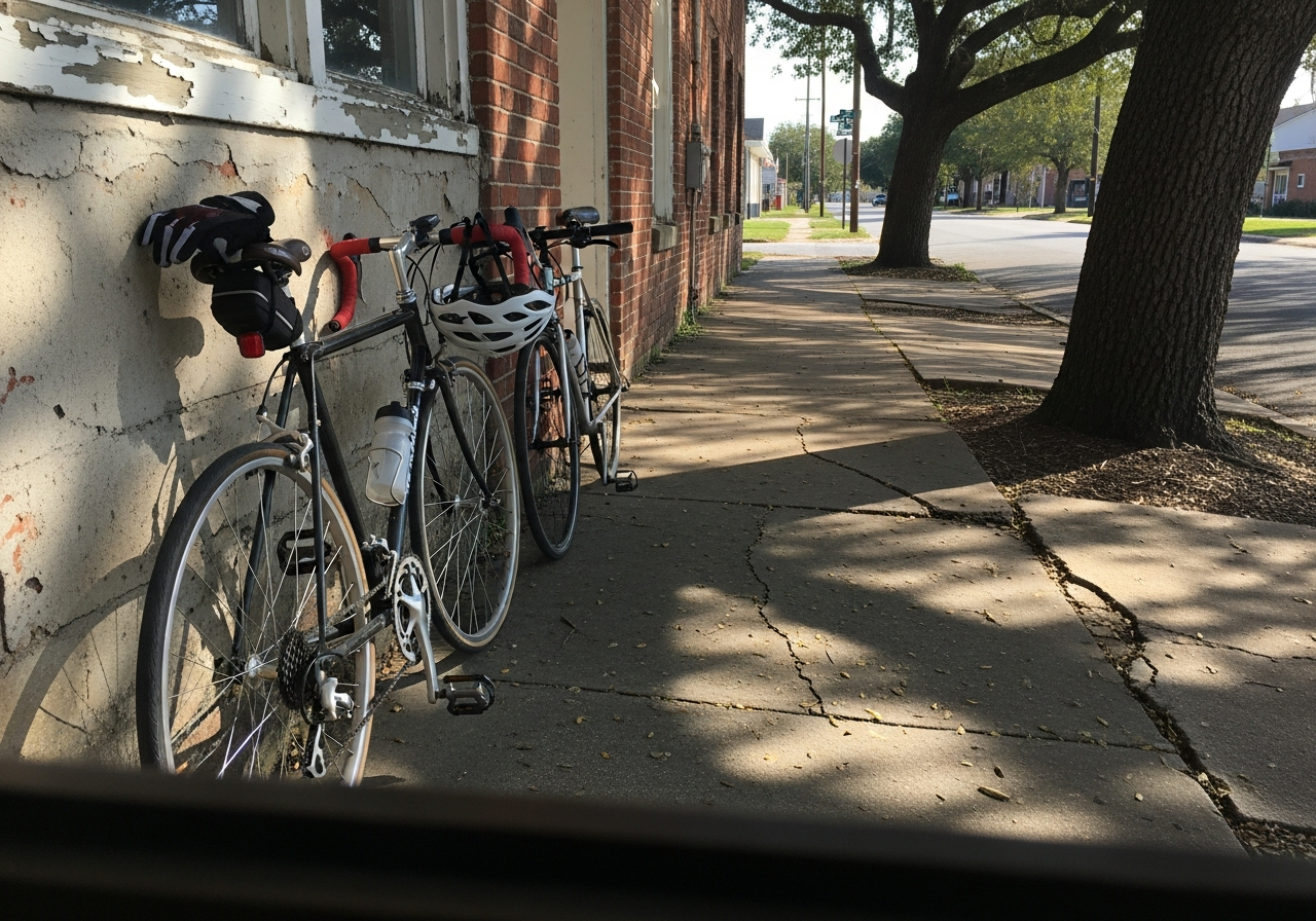 Bikes in Port Gibson